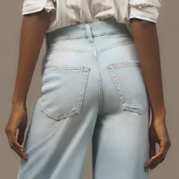 Brand New Pilcro Relaxed High-Rise Wide-Leg Jeans - Picture 7 of 8